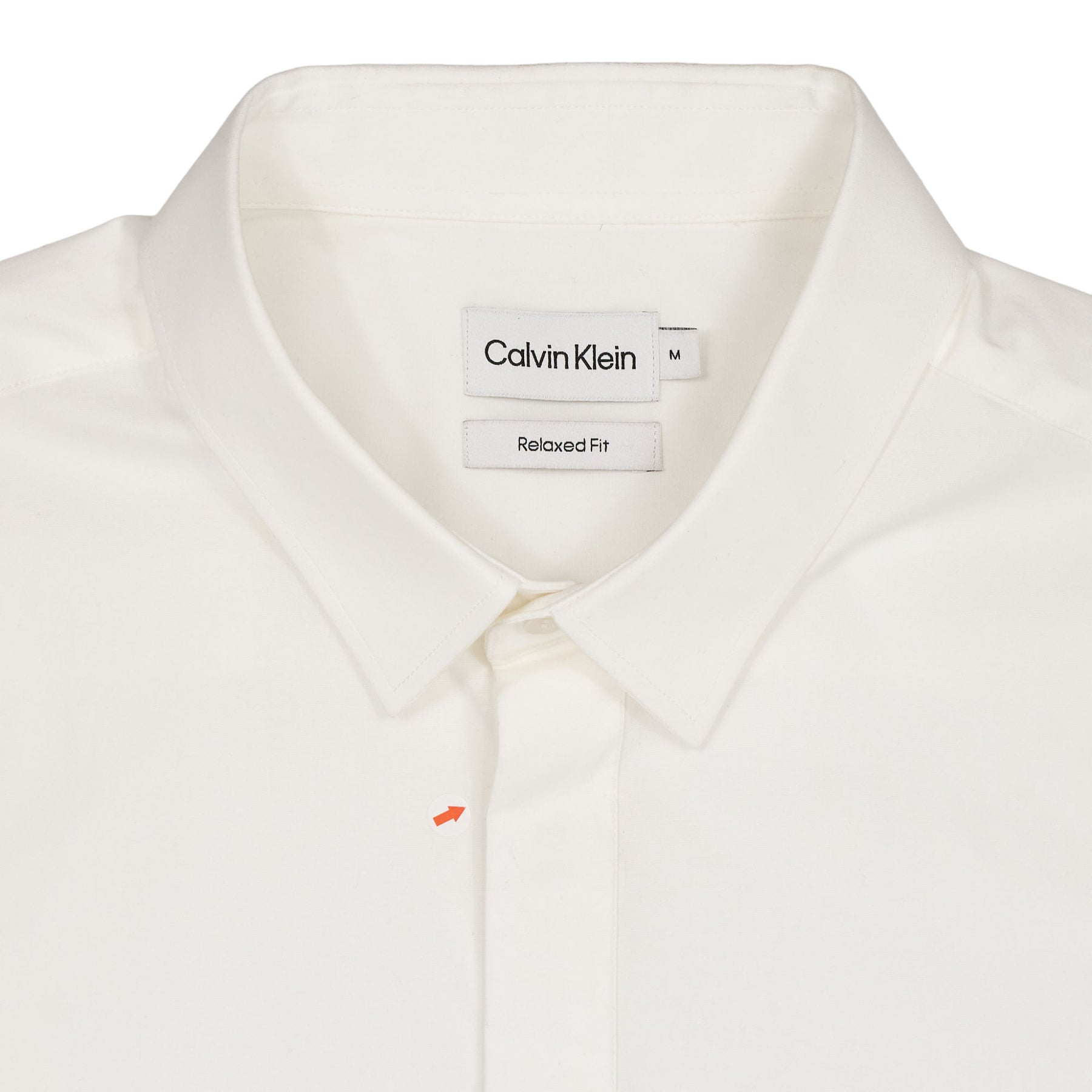 Calvin Klein White Relaxed Fit Shirt