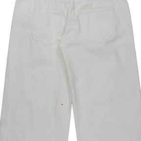 Motel White Low Rise Parallel Jeans
