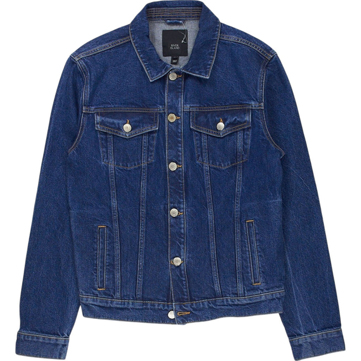River Island Blue Denim Jacket M