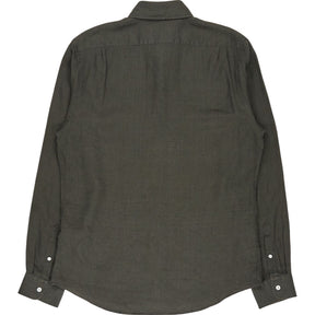 Moss Green Linen Shirt