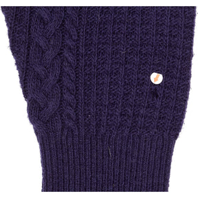 Baukjen Navy Roll Neck Jumper