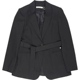 Baukjen Black Blazer Recycled Fabric Jacket