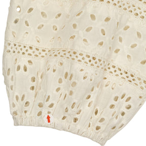 Wyse Gardenia Dawn Broderie Anglaise Top 1