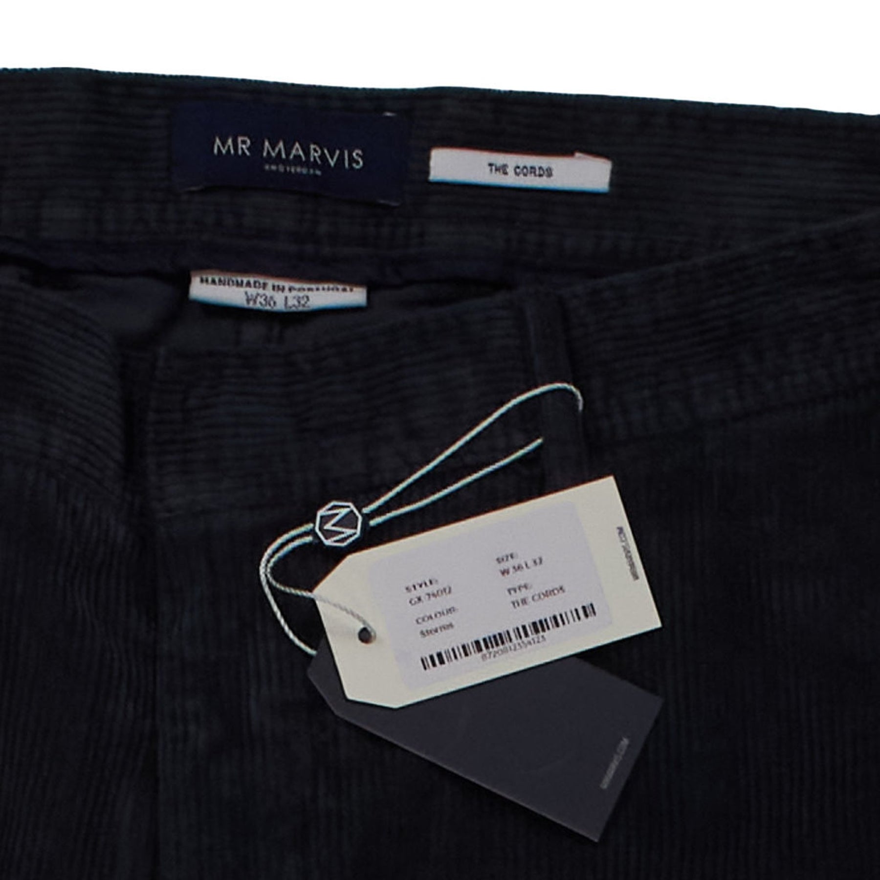 Mr Marvis Navy The Cords Trousers