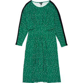 Baukjen Emerald Polka Dot Dress