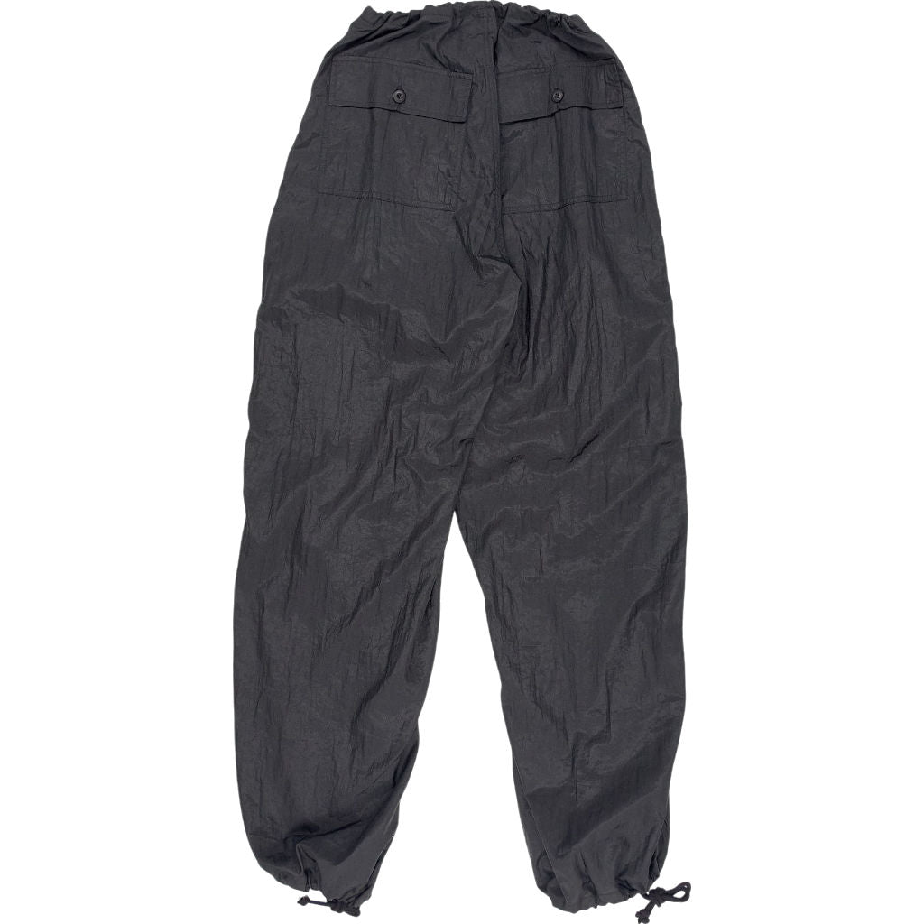 Motel Black Chute Parachute Trousers