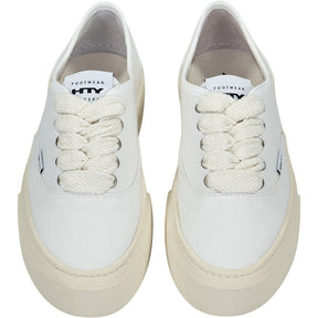 Hatty White Canvas Oxford Sneaker