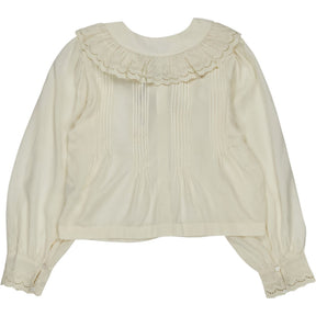Rixo Pearl Perry Top Cream Lace