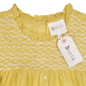 Bonté Lime Marcel Top Embroidered