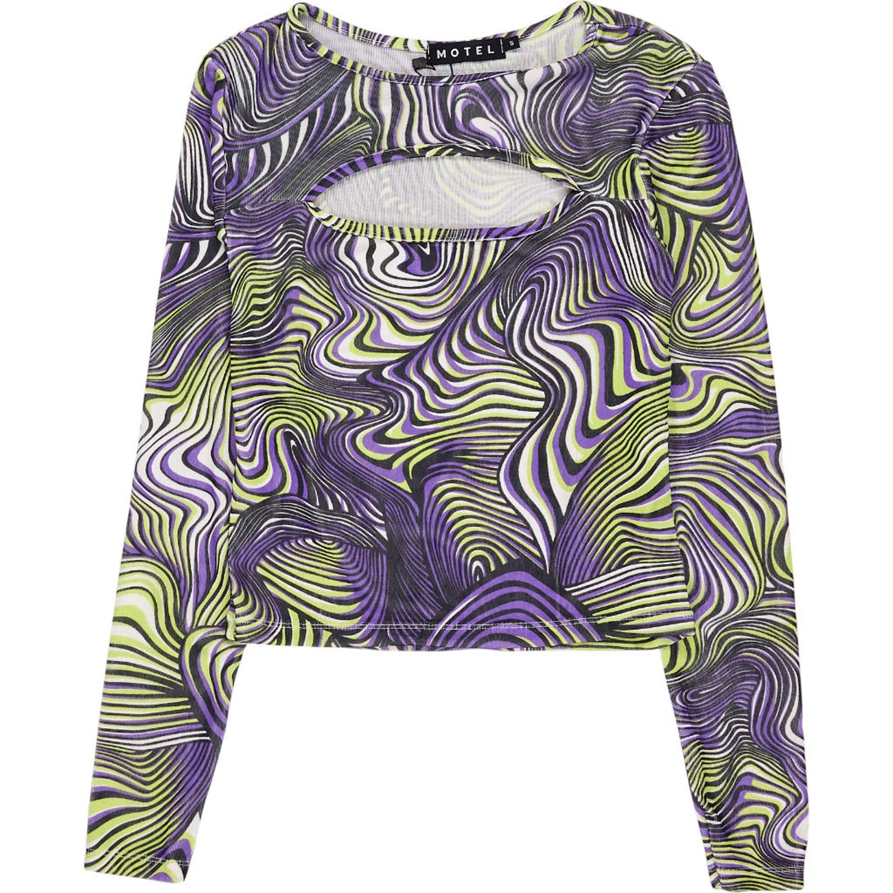 Motel Multi Coloured Long Sleeve Top