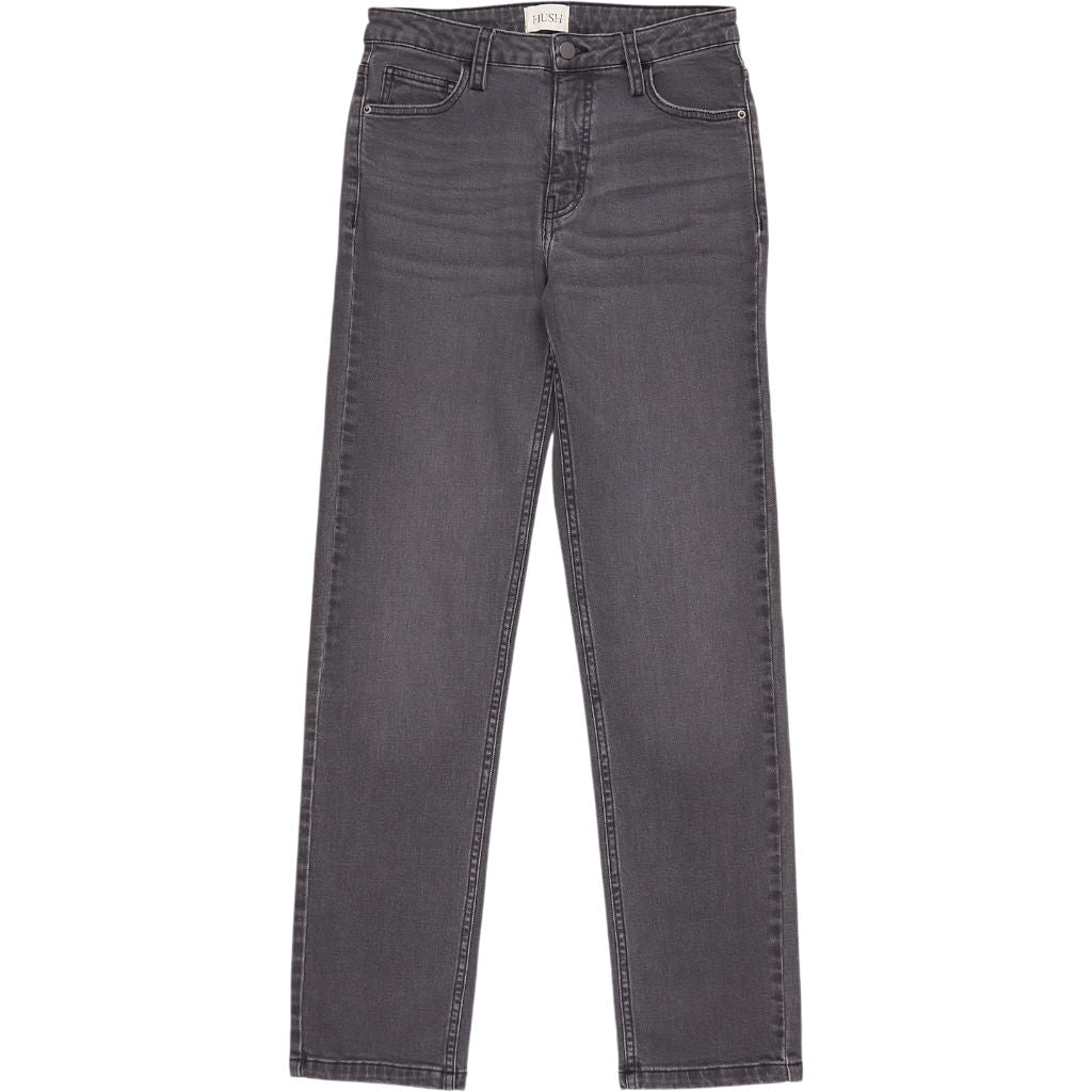 Hush Grey Agnes Straight Jeans