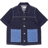 OMNES Dark Wash Denim Shirt
