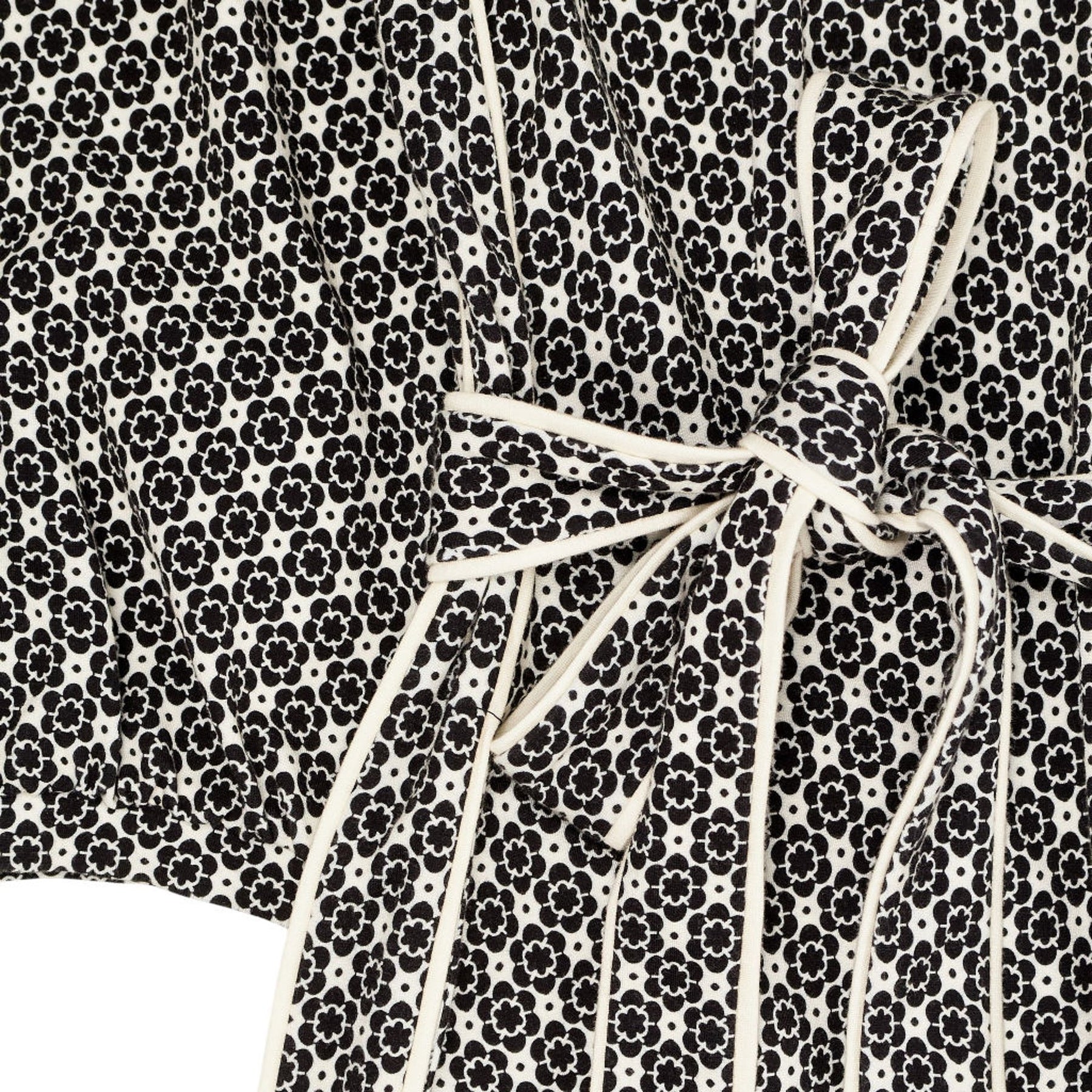 WYSE London Black Patterned Dress