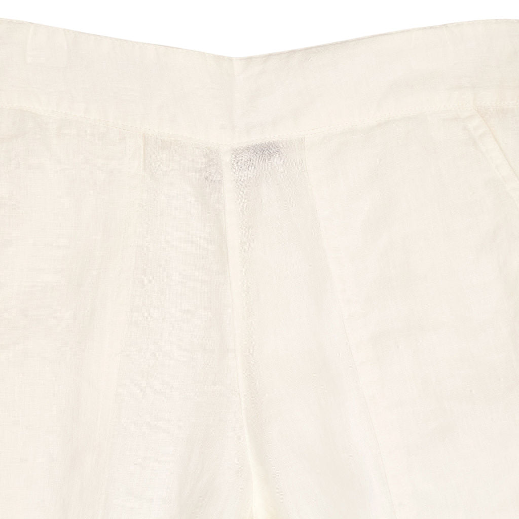 NRBY White Linen Trousers