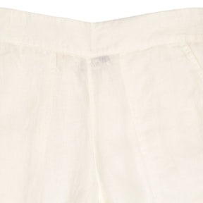 NRBY White Linen Trousers