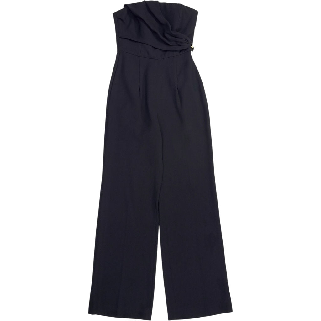 Reiss Black Kristina Jumpsuit
