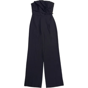 Reiss Black Kristina Jumpsuit