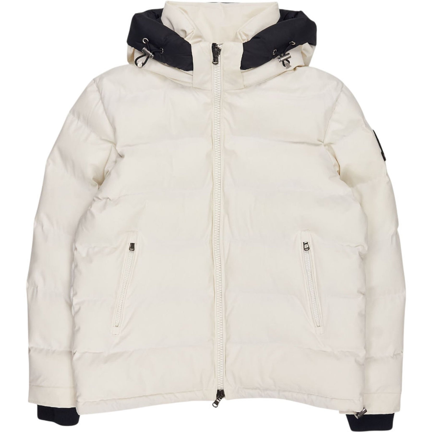 Sandbanks Banks Off-White Puffer Jacket