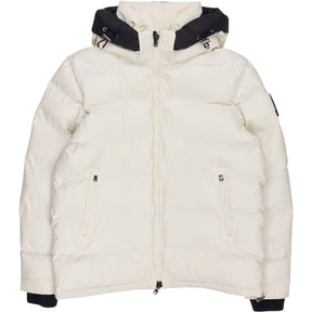 Sandbanks Banks Off-White Puffer Jacket