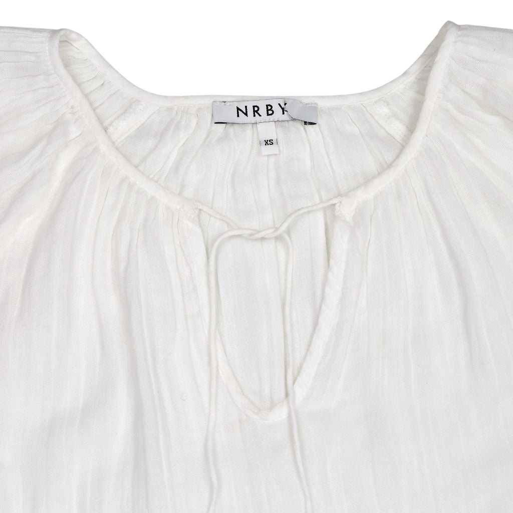 NRBY White Cotton Blouse
