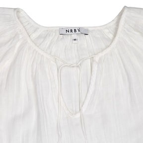 NRBY White Cotton Blouse
