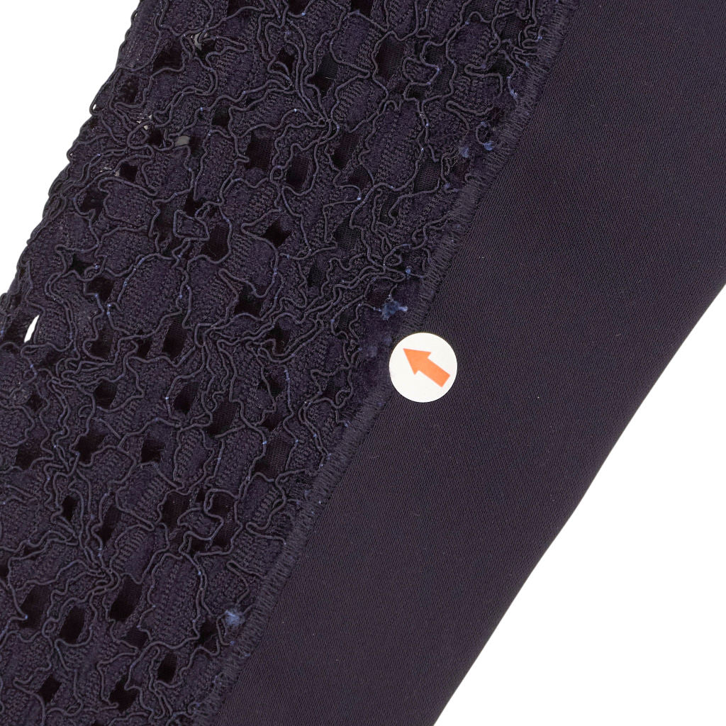 Reiss Navy Lace Sleeve Caryn Dress