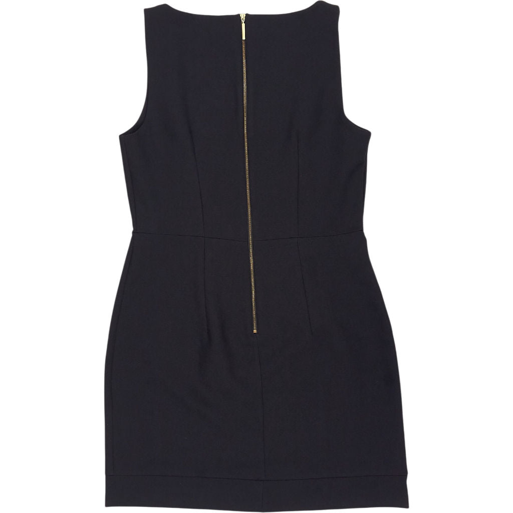Closet London Black Square Neck Dress