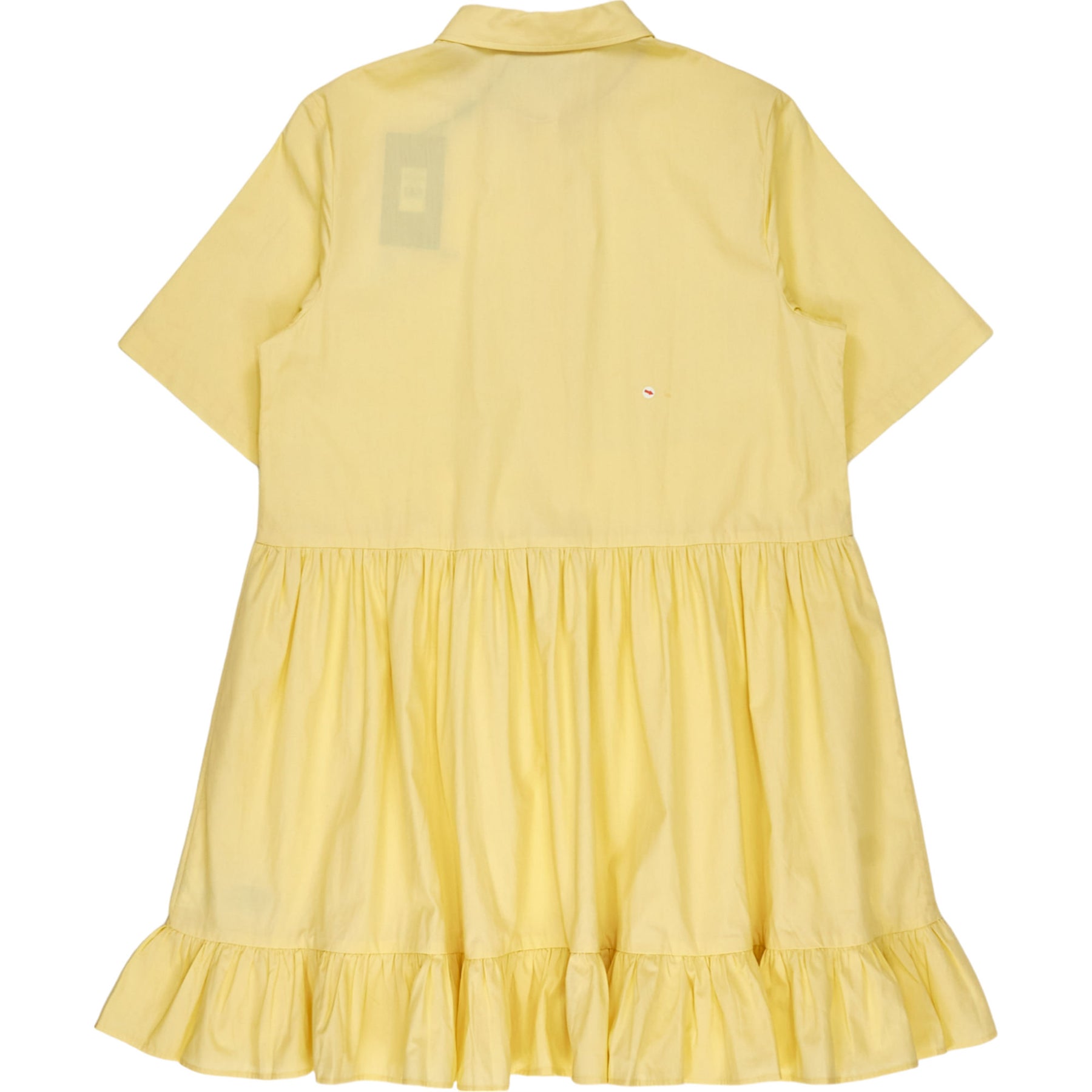 Tommy Jeans Yellow Collared Mini Dress