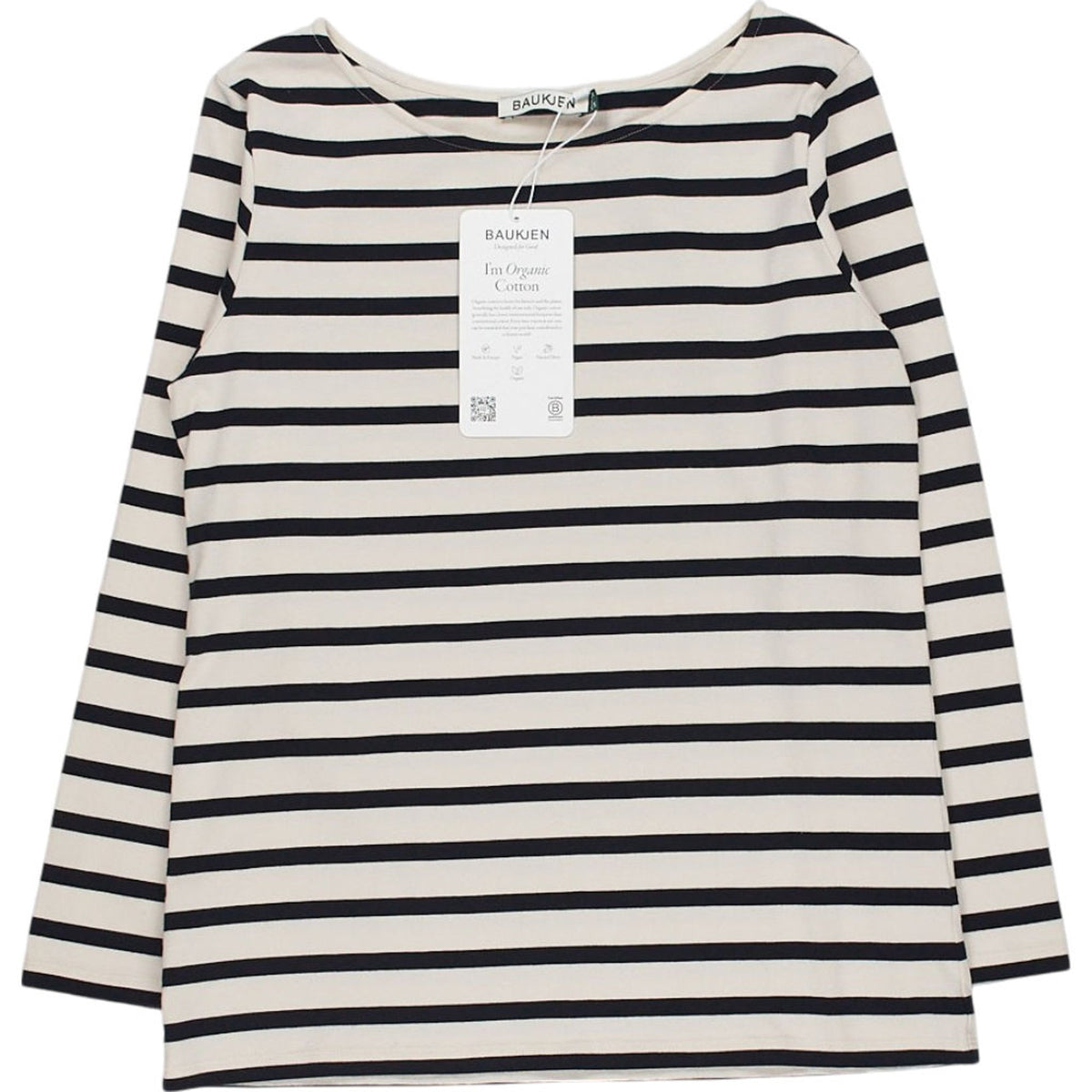 Baukjen Navy Stripe Top