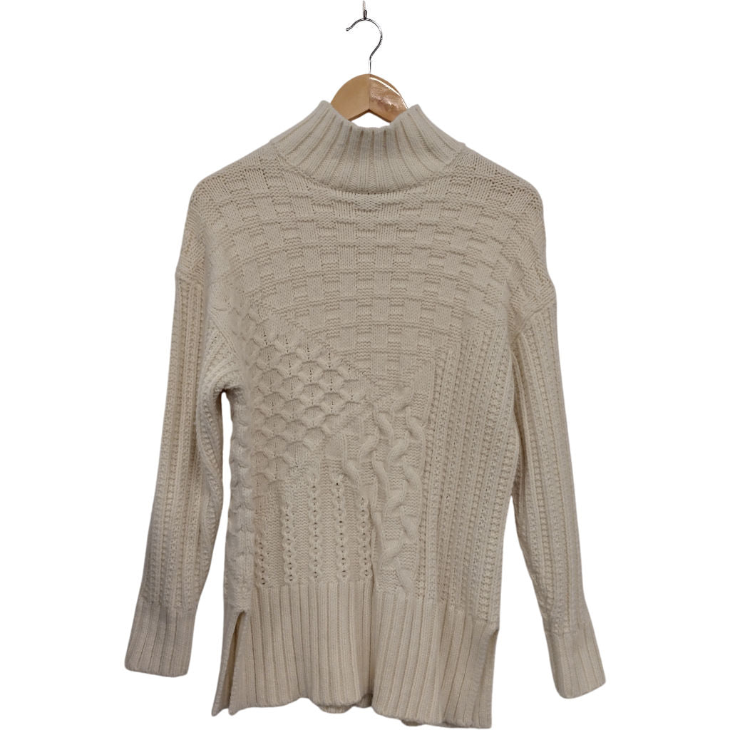 M&S Cream Cable Knit Jumper