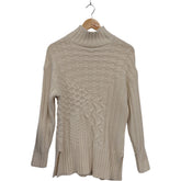 M&S Cream Cable Knit Jumper