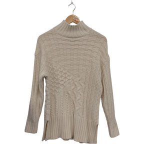 M&S Cream Cable Knit Jumper
