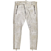 DSQUARED2 Metallic Leather Trousers