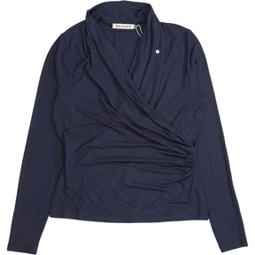 Baukjen Navy Gylda Wrap Top
