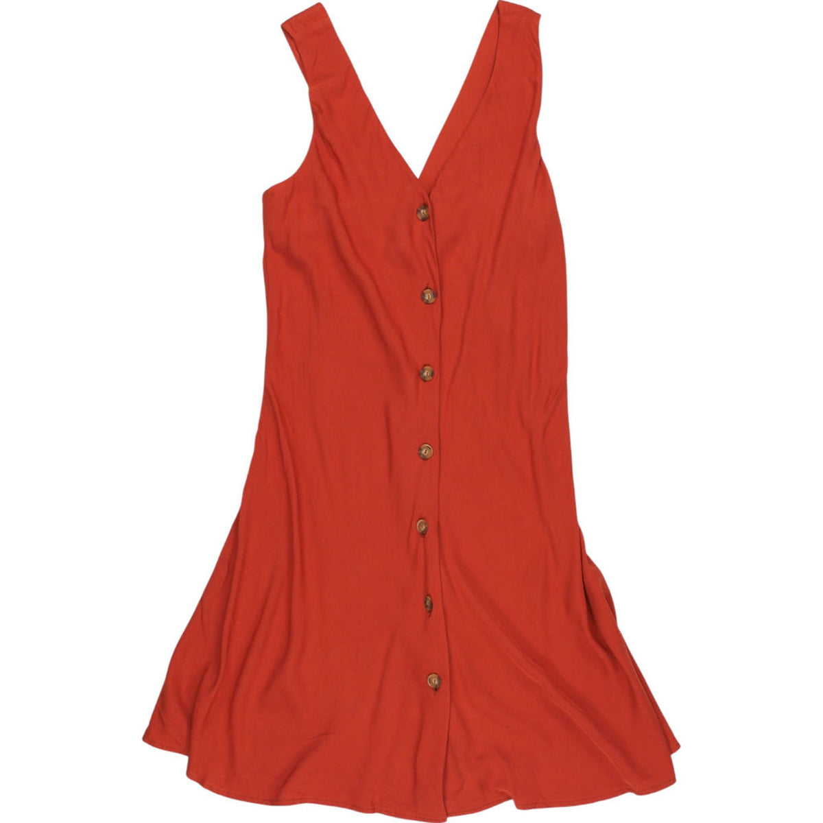 OMNES Red Sleeveless Dress