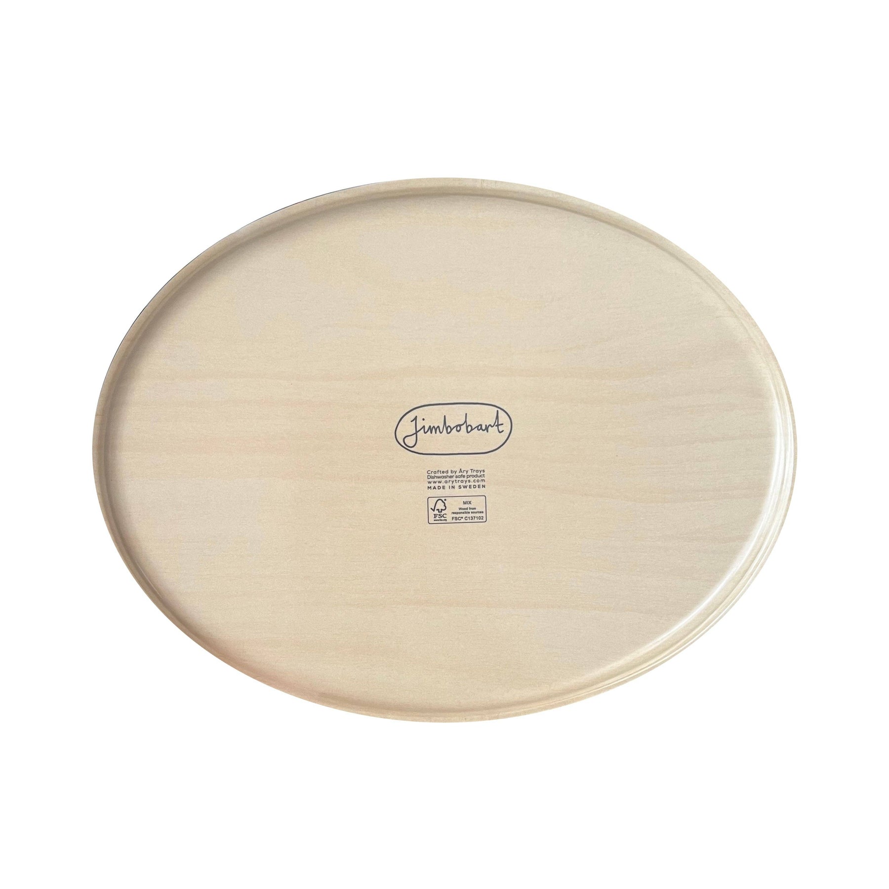 'Sloth sleeping' - Toile pattern Tray