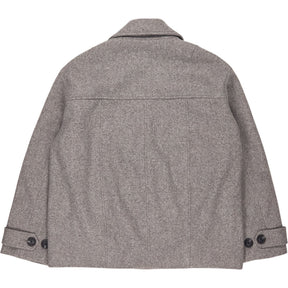 Pull&Bear Grey Double Breasted Jacket