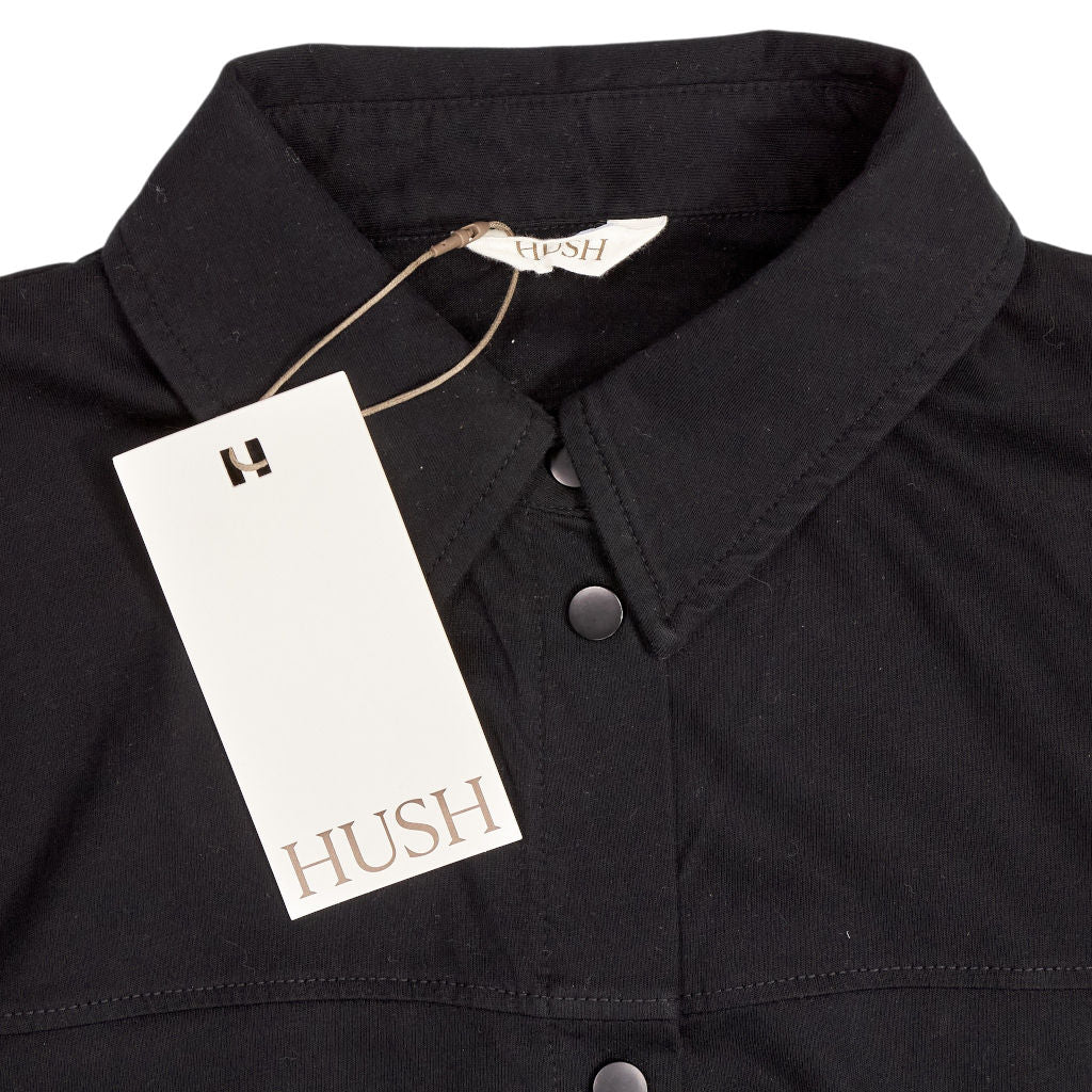 Hush Black Short Sleeve Jumpsuit