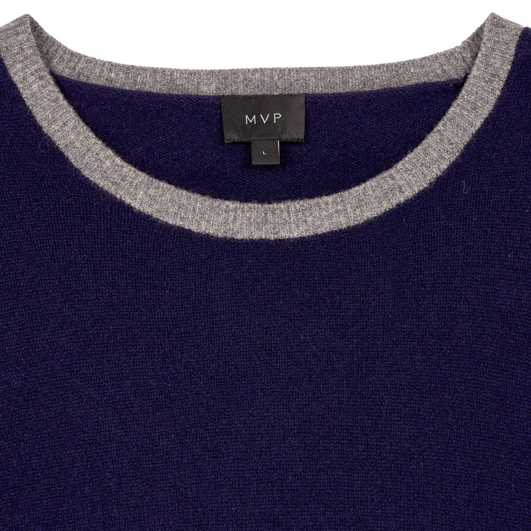 MVP Navy Wool Jumper