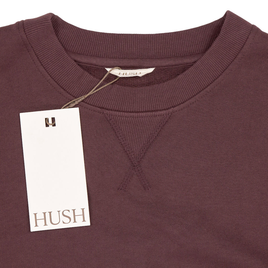 Hush Fudge Brown Back Detail Sweatshirt