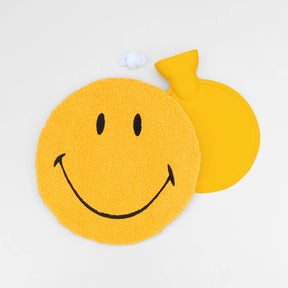 Smiley Hot Water Bottle - Makes you feel warm and fuzzy