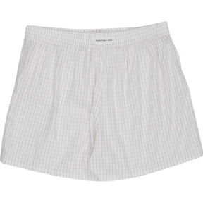 Hamilton + Hare Cream Check Boxers L