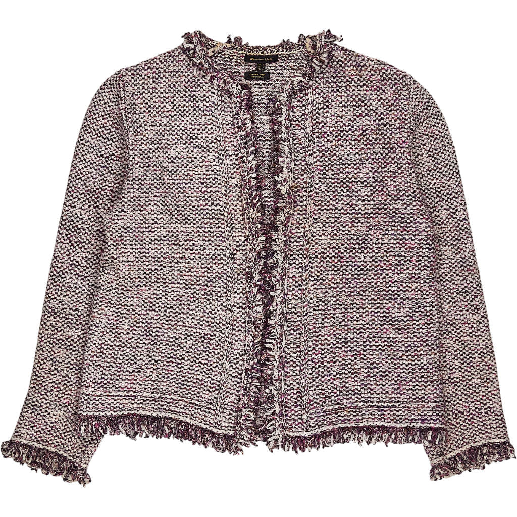 Massimo Dutti Multicolour Tweed Jacket