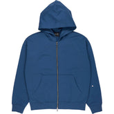 Lyle & Scott Blue Fleece Lined Zip Hoodie