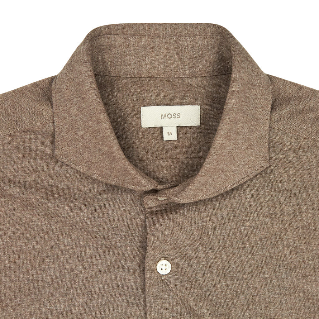 Moss Brown Long Sleeve Shirt