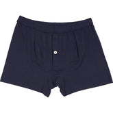 Hamilton & Hare Navy Boxer Shorts ( 3 Pack )