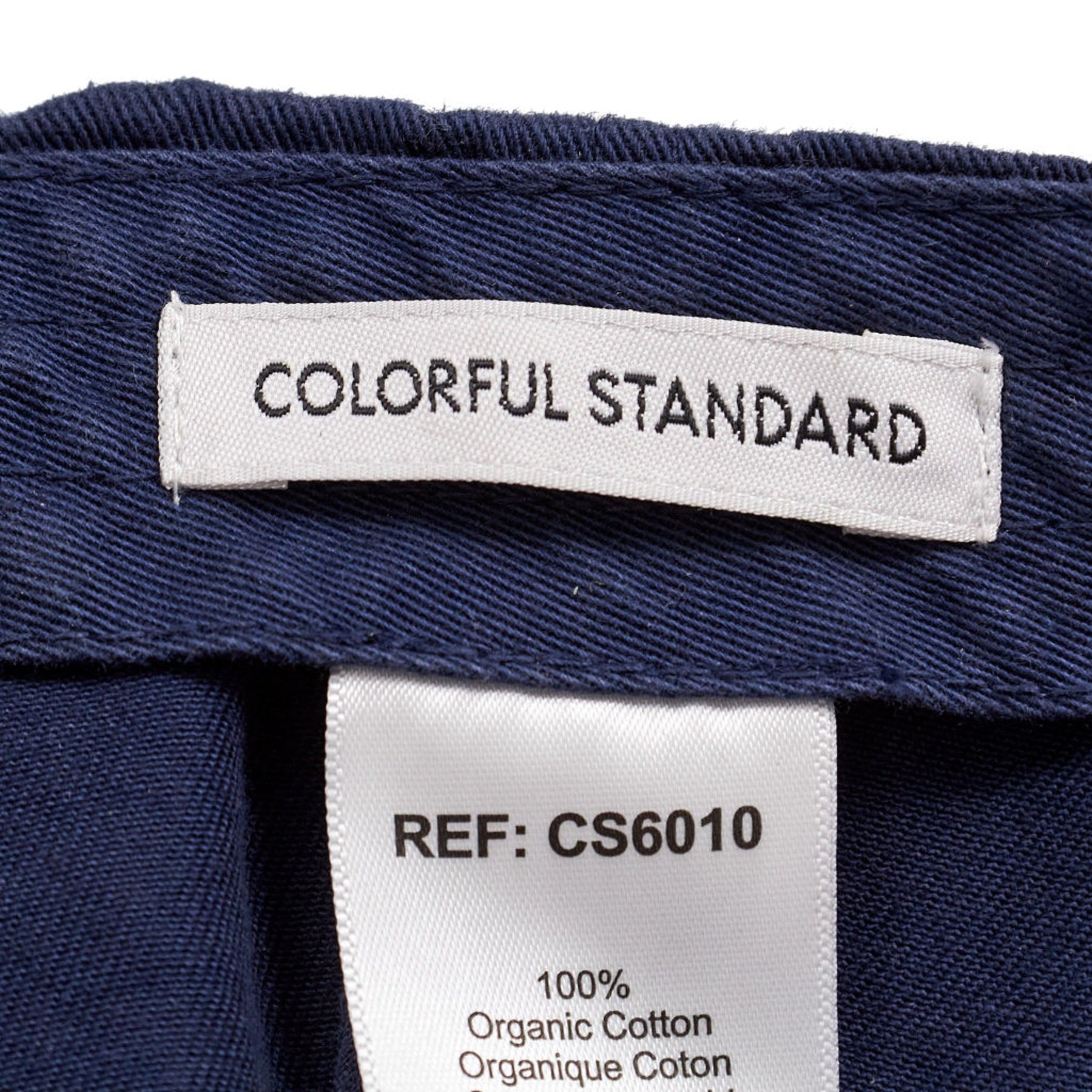 Colorful Standard Blue Cotton Cap