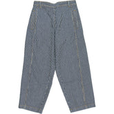 Bonte Navy Ticking Blue Striped Nova Trousers