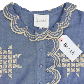 Bonté Chambray Blue Quinn Dress