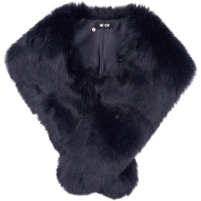 ME+EM Midnight Shearling Fur Collar